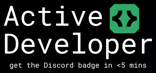 How To Get Active Developer Badge Discord