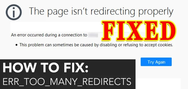 How To Fix ChatGPT Err_Too_Many_Redirects